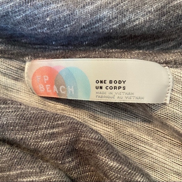 Free People Beach Oversized Cowl Neck Cotton Pullover Top - XS/S - Picture 7 of 14